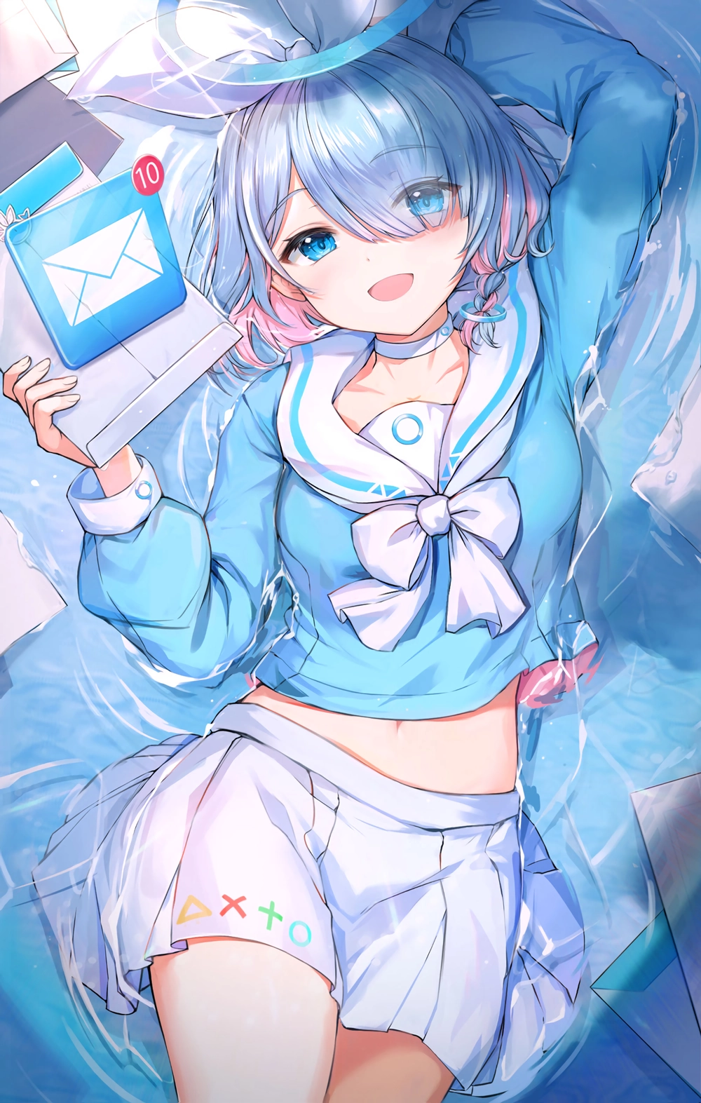 anime nu xanh duong 23
