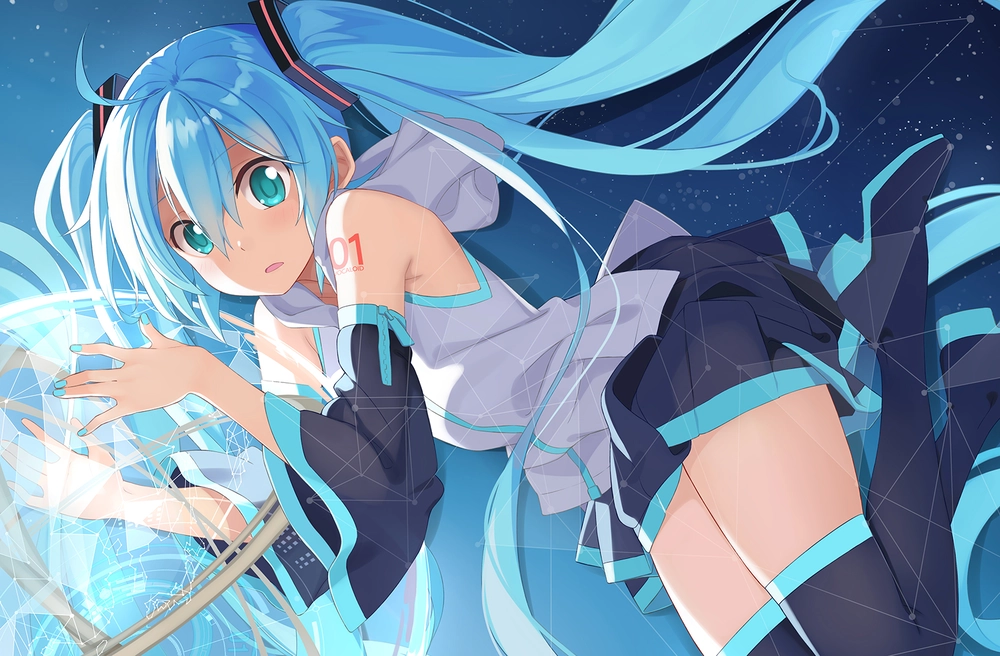 anime nu xanh duong 31