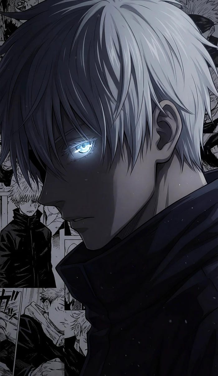 bang che mat cua ảnh gojo satoru anime