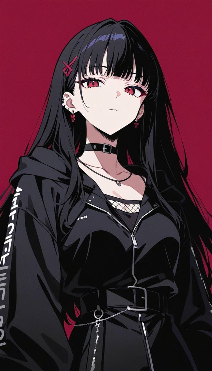 biểu cảm cực ngầu nhân vật anime nu