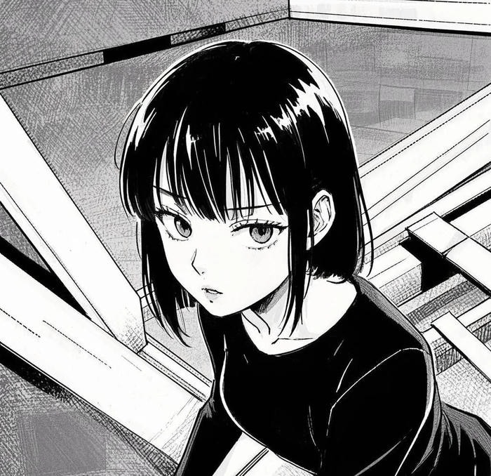 169+ Ảnh Anime Nữ Trắng Đen Nghệ Thuật Và Đầy Cảm Xúc