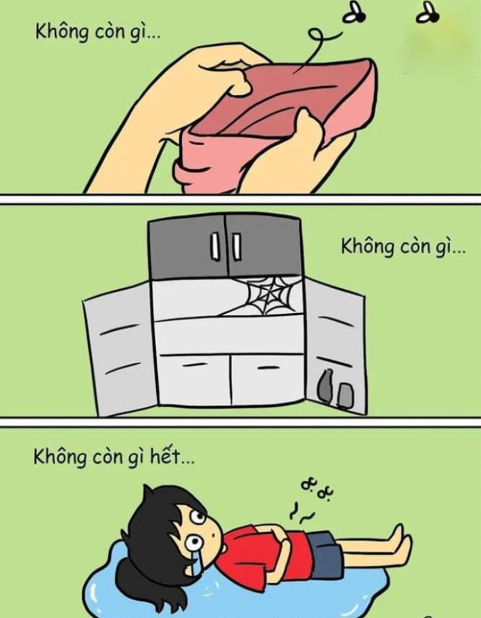 chi tieu de sen mới ngay meme ngheo