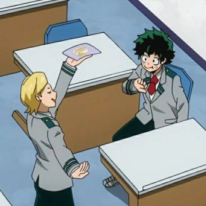 deku x aoyama cute