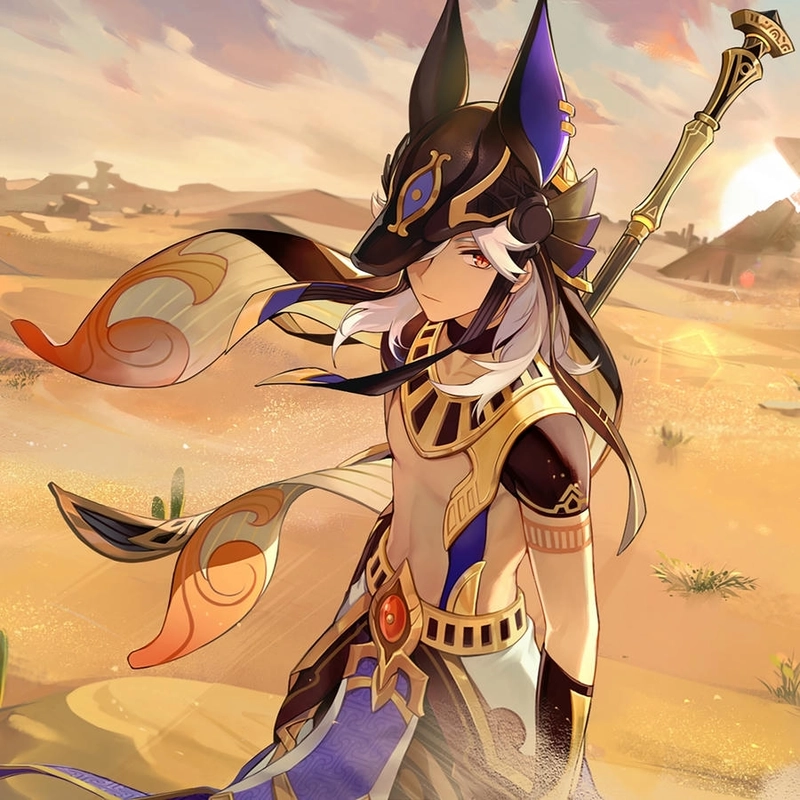 hình Cyno xinh lung linh