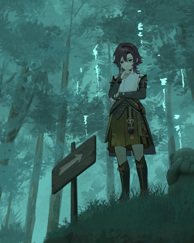 hình Shikanoin Heizou cute đáng yêu