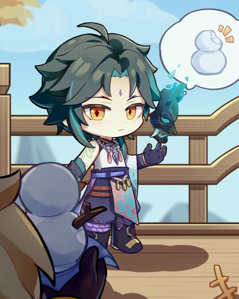 hình Xiao chất chơi