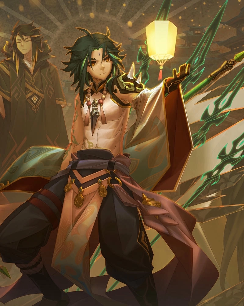 hình Xiao ngầu chat